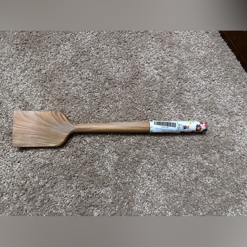 MacKenzie Childs Flower Market Olivewood Pan